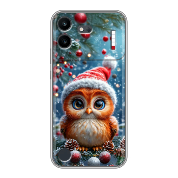 Силиконовый чехол на Nothing Phone (4b) с принтом Новый год Силиконовый чехол на Nothing Phone (4b) с принтом Новый год