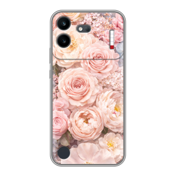 Силиконовый чехол на Nothing Phone (4b) с принтом женский