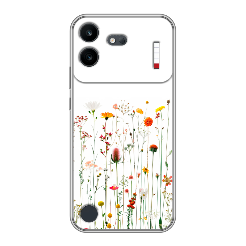 Силиконовый чехол на Nothing Phone (4b) с принтом цветы Силиконовый чехол на Nothing Phone (4b) с принтом цветы
