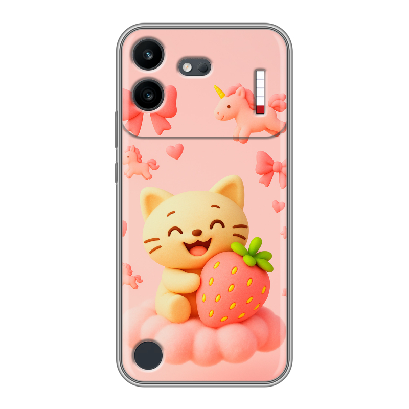 Силиконовый чехол на Nothing Phone (4b) с принтом для девочек Силиконовый чехол на Nothing Phone (4b) с принтом для девочек