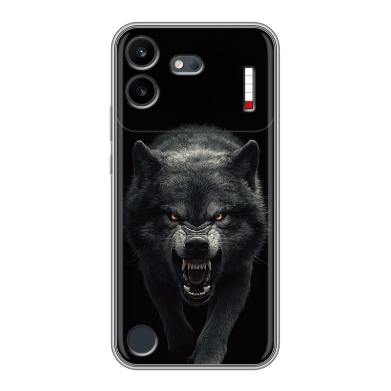 Силиконовый чехол на Nothing Phone (4b) с принтом Волк Силиконовый чехол на Nothing Phone (4b) с принтом Волк