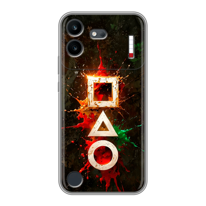 Силиконовый чехол на Nothing Phone (4b) с принтом Squid Game Игра кальмара Силиконовый чехол на Nothing Phone (4b) с принтом Squid Game Игра кальмара