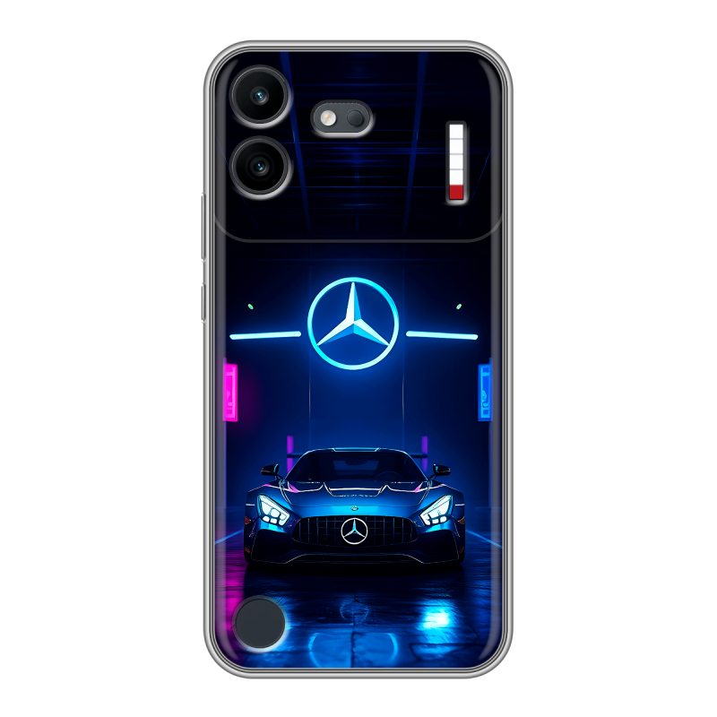 Силиконовый чехол на Nothing Phone (4b) с принтом Mercedes Мерседес Силиконовый чехол на Nothing Phone (4b) с принтом Mercedes Мерседес