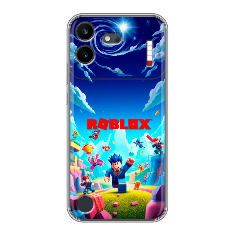 Силиконовый чехол на Nothing Phone (4b) с принтом Roblox Роблокс Силиконовый чехол на Nothing Phone (4b) с принтом Roblox Роблокс