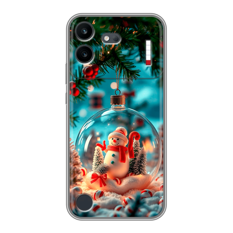 Силиконовый чехол на Nothing Phone (4b) с принтом Новый год Силиконовый чехол на Nothing Phone (4b) с принтом Новый год