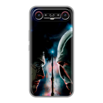 Силиконовый чехол на Tecno Camon Slim с принтом Гарри Поттер Harry Potter