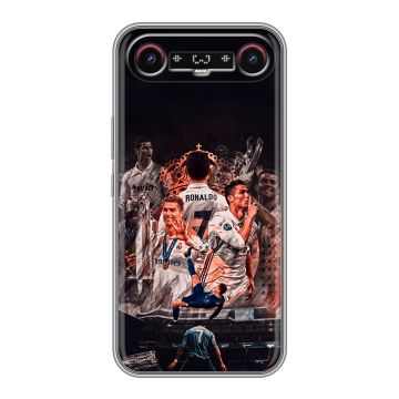 Силиконовый чехол на Tecno Camon Slim с принтом Реал Роналдо Real Ronaldo Силиконовый чехол на Tecno Camon Slim с принтом Реал Роналдо Real Ronaldo
