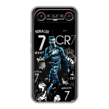 Силиконовый чехол на Tecno Camon Slim с принтом Реал Роналдо Силиконовый чехол на Tecno Camon Slim с принтом Реал Роналдо