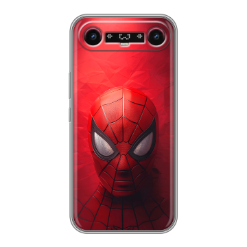 Силиконовый чехол на Tecno Camon Slim с принтом Spiderman Человек паук