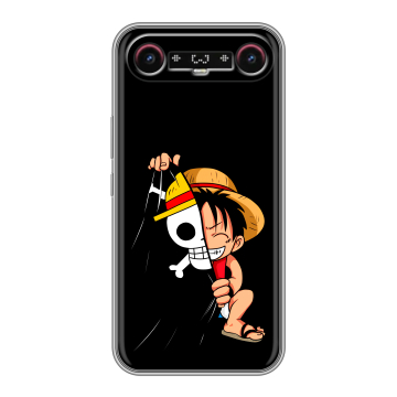 Силиконовый чехол на Tecno Camon Slim с принтом One Piece Ван Пис