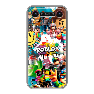 Силиконовый чехол на Tecno Camon Slim с принтом Roblox Роблокс Силиконовый чехол на Tecno Camon Slim с принтом Roblox Роблокс