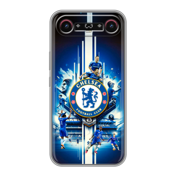 Силиконовый чехол на Tecno Camon Slim с принтом Chelsea Челси
