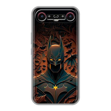 Силиконовый чехол на Tecno Camon Slim с принтом Batman Бэтмен