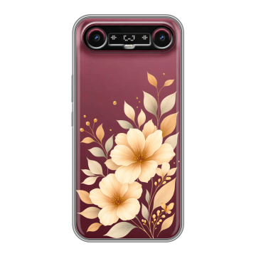 Силиконовый чехол на Tecno Camon Slim с принтом для девушки