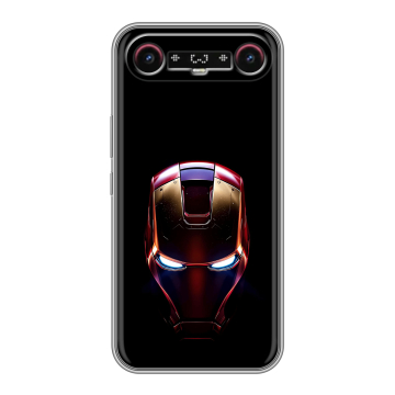 Силиконовый чехол на Tecno Camon Slim с принтом IronMan Железный человек