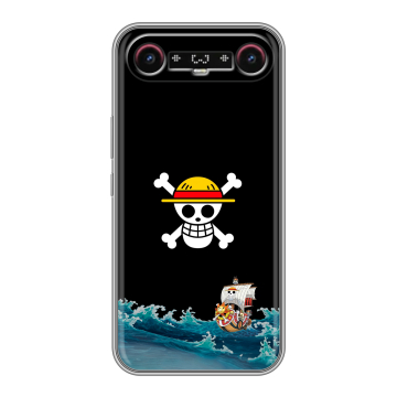 Силиконовый чехол на Tecno Camon Slim с принтом One Piece Ван Пис