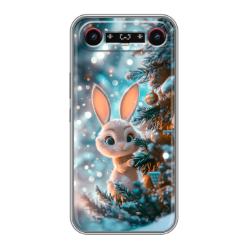 Силиконовый чехол на Tecno Camon Slim с принтом Новый год Силиконовый чехол на Tecno Camon Slim с принтом Новый год