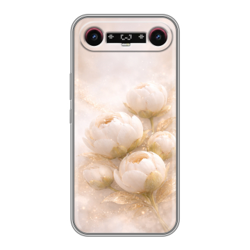 Силиконовый чехол на Tecno Camon Slim с принтом женский