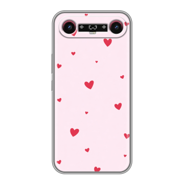 Силиконовый чехол на Tecno Camon Slim с принтом для девочек