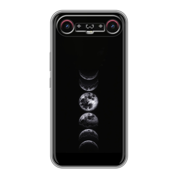 Силиконовый чехол на Tecno Camon Slim с принтом женский