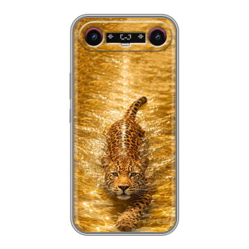 Силиконовый чехол на Tecno Camon Slim с принтом женский