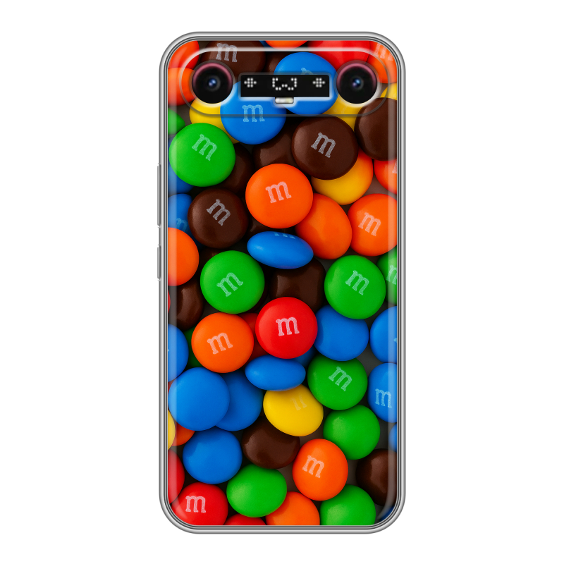 Силиконовый чехол на Tecno Camon Slim с принтом Конфеты Силиконовый чехол на Tecno Camon Slim с принтом Конфеты