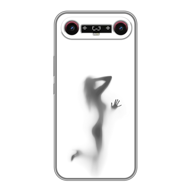 Силиконовый чехол на Tecno Camon Slim с принтом Силуэт Силиконовый чехол на Tecno Camon Slim с принтом Силуэт