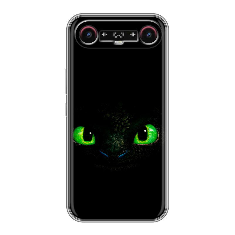 Силиконовый чехол на Tecno Camon Slim с принтом Как приручить дракона Силиконовый чехол на Tecno Camon Slim с принтом Как приручить дракона