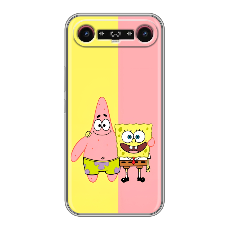 Силиконовый чехол на Tecno Camon Slim с принтом Спанч боб Спанчбоб Силиконовый чехол на Tecno Camon Slim с принтом Спанч боб Спанчбоб