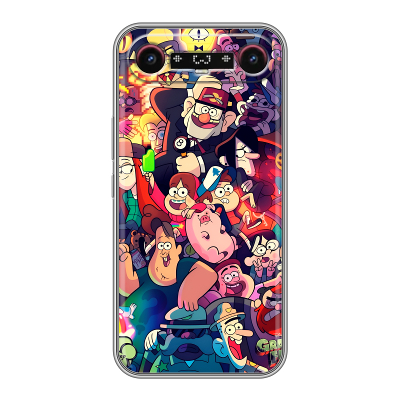 Силиконовый чехол на Tecno Camon Slim с принтом Gravity Falls Гравити Фолз Силиконовый чехол на Tecno Camon Slim с принтом Gravity Falls Гравити Фолз