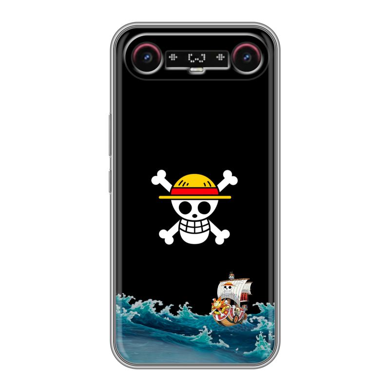 Силиконовый чехол на Tecno Camon Slim с принтом One Piece Ван Пис Силиконовый чехол на Tecno Camon Slim с принтом One Piece Ван Пис
