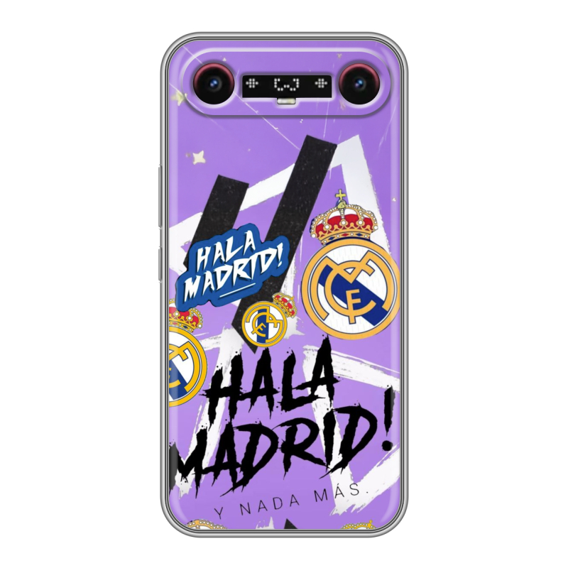 Силиконовый чехол на Tecno Camon Slim с принтом Real Madrid Реал Мадрид Силиконовый чехол на Tecno Camon Slim с принтом Real Madrid Реал Мадрид