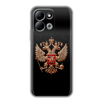 Силиконовый чехол на Redmi 17 с принтом Герб России