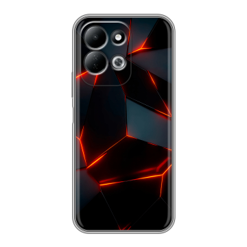Силиконовый чехол на Redmi 17 с принтом Яркие абстракции