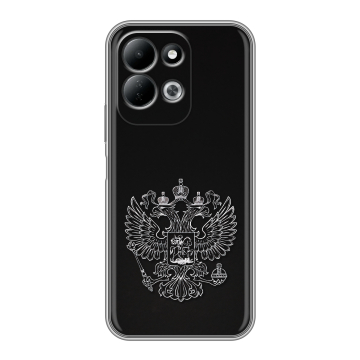 Силиконовый чехол на Redmi 17 с принтом Герб России