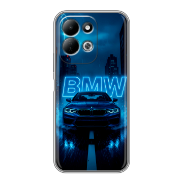 Силиконовый чехол на Redmi 17 с принтом BMW БМВ