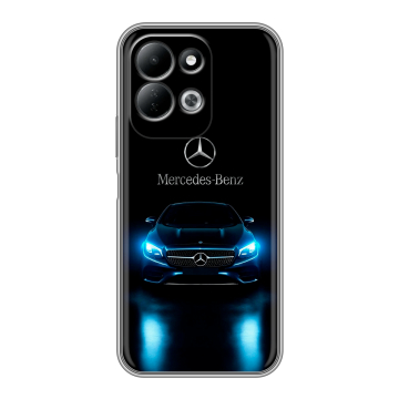 Силиконовый чехол на Redmi 17 с принтом Mercedes Мерседес