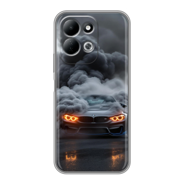 Силиконовый чехол на Redmi 17 с принтом BMW БМВ