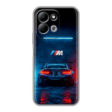 Силиконовый чехол на Redmi 17 с принтом BMW БМВ