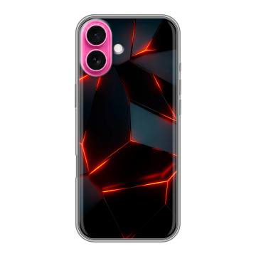 Силиконовый чехол на Iphone 18 с принтом Яркие абстракции