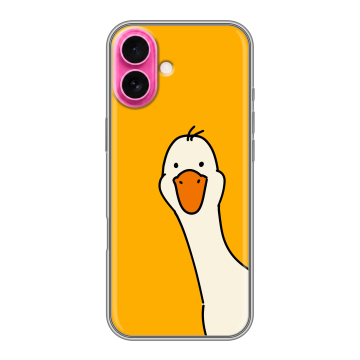 Силиконовый чехол на Iphone 18 с принтом Утка
