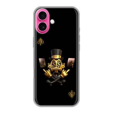 Силиконовый чехол на Iphone 18 с принтом Золотой скрудж макдак