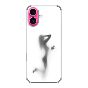 Силиконовый чехол на Iphone 18 с принтом Силуэт