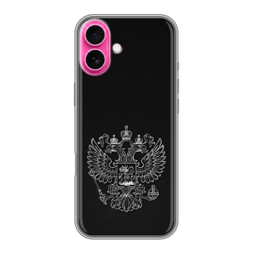 Силиконовый чехол на Iphone 18 с принтом Герб России