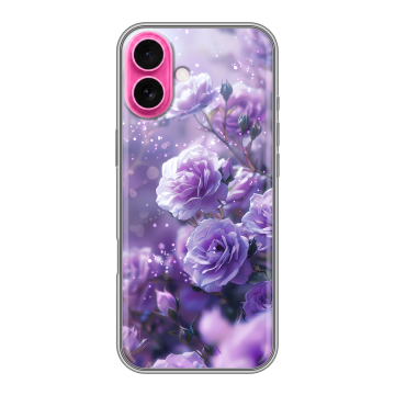 Силиконовый чехол на Iphone 18 с принтом Розы цветы