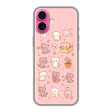 Силиконовый чехол на Iphone 18 с принтом Hello Kitty Хелоу Кити