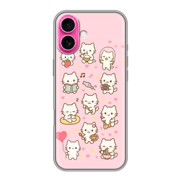 Силиконовый чехол на Iphone 18 с принтом Hello Kitty Хелоу Кити