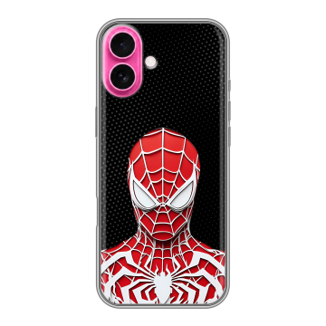 Силиконовый чехол на Iphone 18 с принтом человек паук spiderman