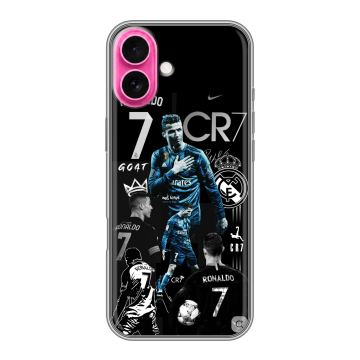 Силиконовый чехол на Iphone 18 с принтом Реал Роналдо
