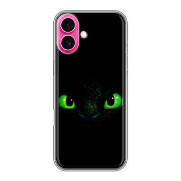 Силиконовый чехол на Iphone 18 с принтом Как приручить дракона